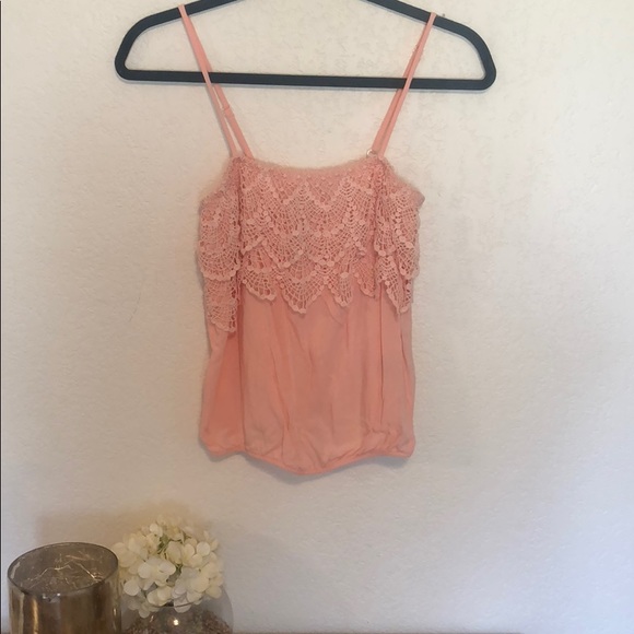 Charlotte Russe Tops - Spaghetti strap salmon colored tank top